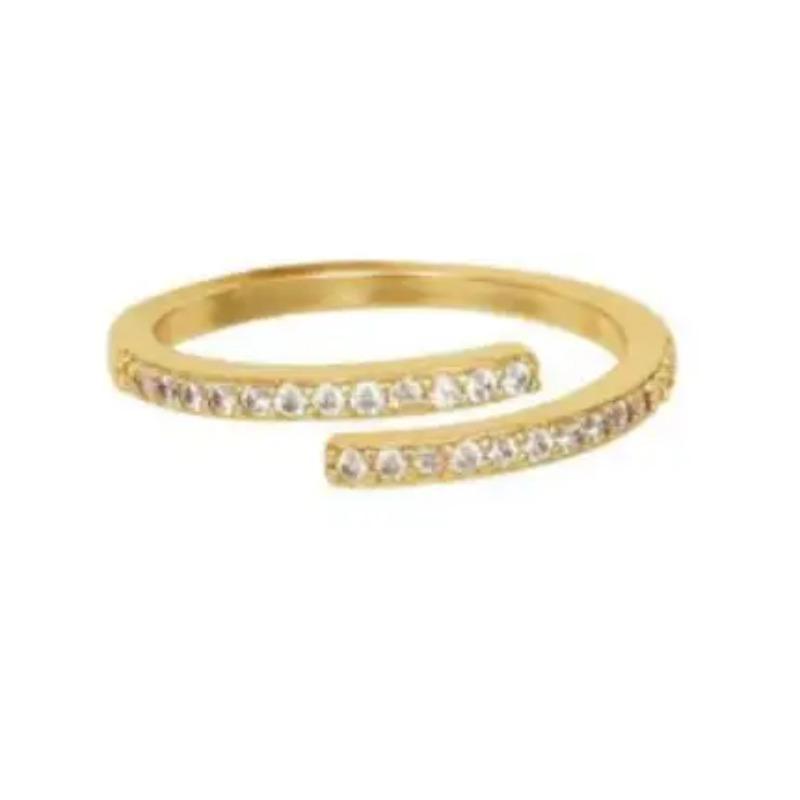 

Minimalist Thin Rings For Women Wedding Brilliant Cubic Zircon High Quality Versatile Female Finger Ring Jewelry Gifts KTJ