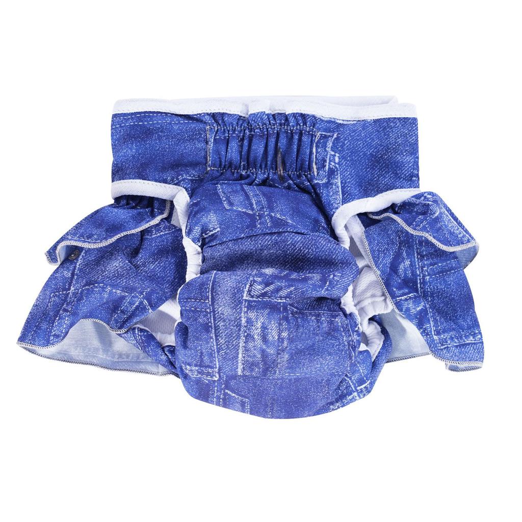 Pet Physiological Pants, Change and Wash Big Dog Menstrual Pants, Female Dog Anti-harassment Safety Pants, Water Absorption and Leak-proof.