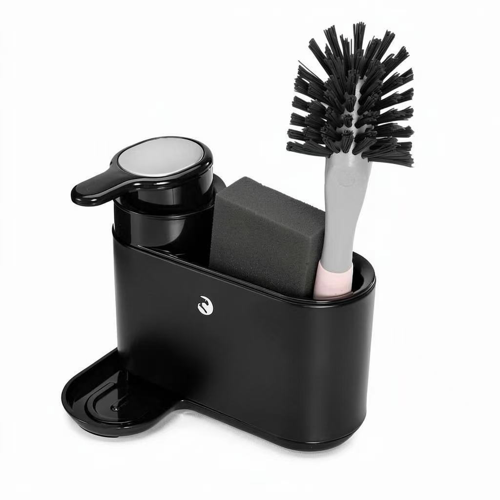 DISPYN Black Matte Dishwashing Liquid Dispenser