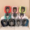 Portable U-Shaped Memory Foam Travel Neck Pillow - Perfect for Airplanes, High-Speed Rail, Office Naps & Cervical Support