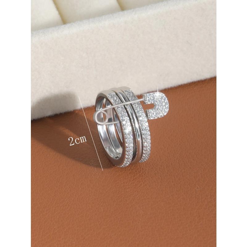 Gold Rings for Women Non Tarnish, 14k Gold Plated Dainty Stacking Cubic Zirconia Thumb Rings, Knuckle Women Rings Set Jewelry