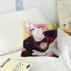 Anime Game Mystic Messenger   Maple Design Cushion Cover Happy Autumn Harvest decor Holiday Decorati Pillow Cover