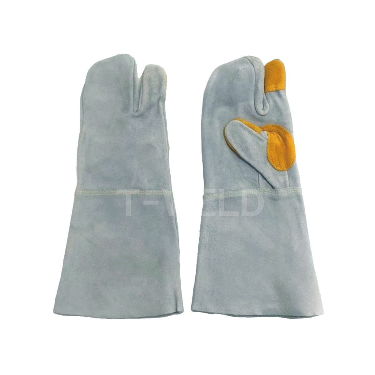 

TOAN Leather Gloves for and Construction Genuine 36cm 3 Set of Outdoor Inner Invoice Receipt Item 3-Finger Welding, Steel, Work, Leather, Length,