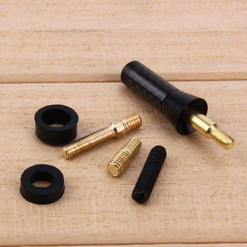 3.5cm Universal Auto FM Short Roof Antenna Small Car Air Carbon Fiber Radio Mini Cooper Automotive Accessories