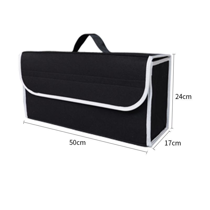 Foldable Car Trunk Storage Bag: Portable Cross-Border Delivery Tool Organizer