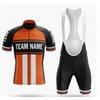 Men Women Cycling Jersey Bib Shorts Set Breathable Mountain Road Bike Outfit