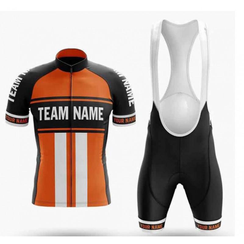 Men Women Cycling Jersey Bib Shorts Set Breathable Mountain Road Bike Outfit