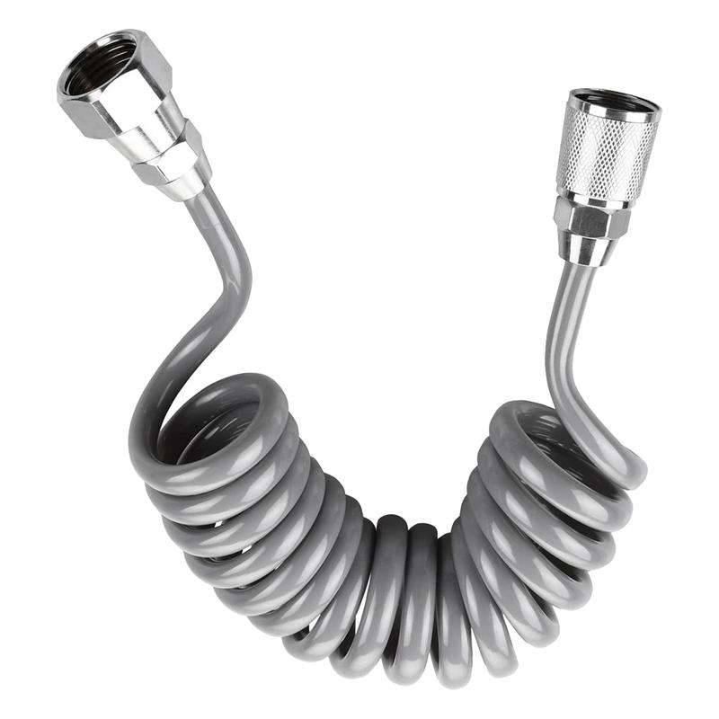 Flexible Telescopic Shower Hose Shower Hose For Water Plumbing Toilet Bidet Sprayer 98 Inch