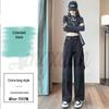 2026 Autumn Women's High Waist Elastic Cuff Harem Workwear Pants
