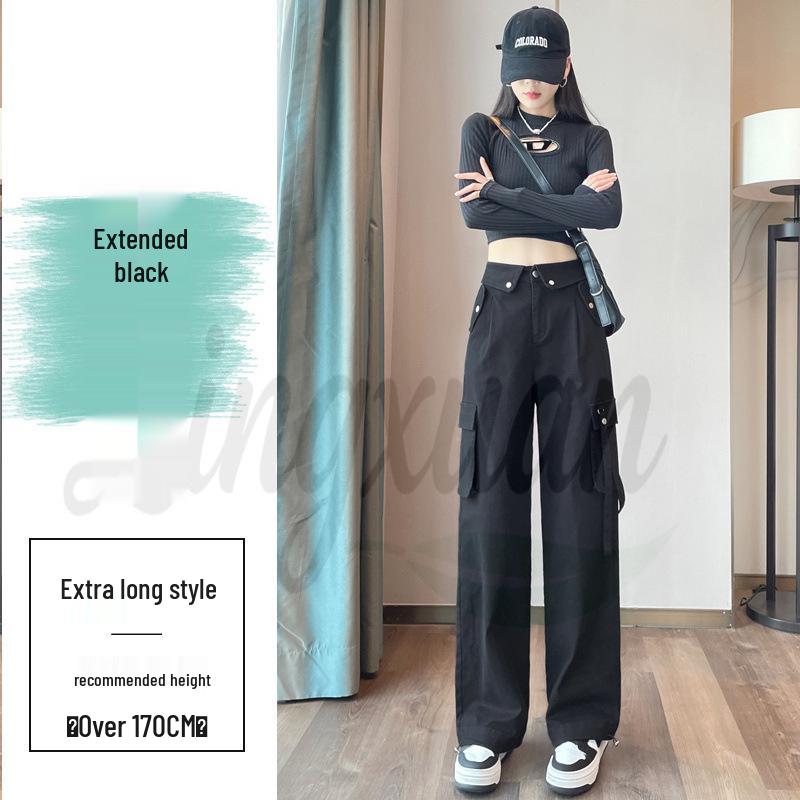 2026 Autumn Women's High Waist Elastic Cuff Harem Workwear Pants