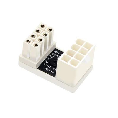 180 Degree ATX 8 Pin Power Supply Adapter Desktop Computer U Shaped 8 Pin Female To 8 Pin Male DIY Accessories for Graphics Card