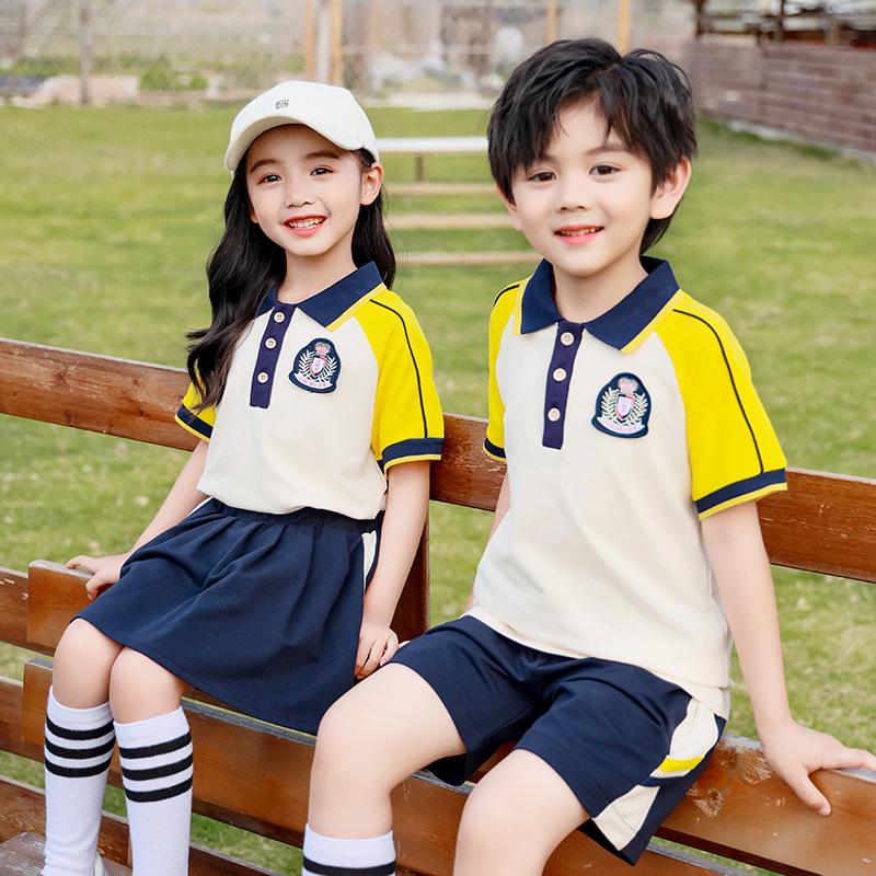 British Style Spring/Autumn Sportswear Three-Piece Set for Primary Students