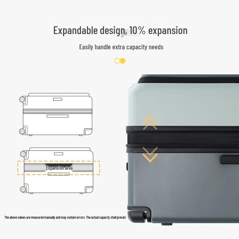 LEVEL8 Explorer Series Expandable Luggage