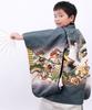 Kimono Full Set and Eba A Hawk Drum Gray Narihira [KYOETSU] 5-Year-Old Boy's Shichi-Go-San Set, (Haori Hakama), 753, ((06) - + Diamond)