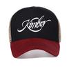 Unisexmärke Kimber 1911pistol Basebollkeps Unisex sommar utomhus Andningsbart nät Truckerhatt Garros Justerbar Snapback-kepsar