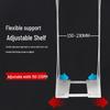 Adjustable Under-Desk Metal Computer Bracket for Hanging Support