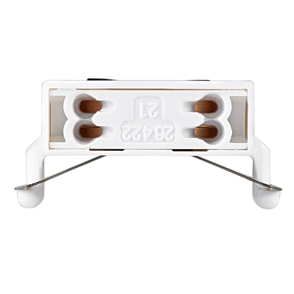 10Pcs Non-Shunted G13 Base Long-Lasting. AC 500V 2A LED Tube Tombstone Lamp Socket  Fluorescent Lamp