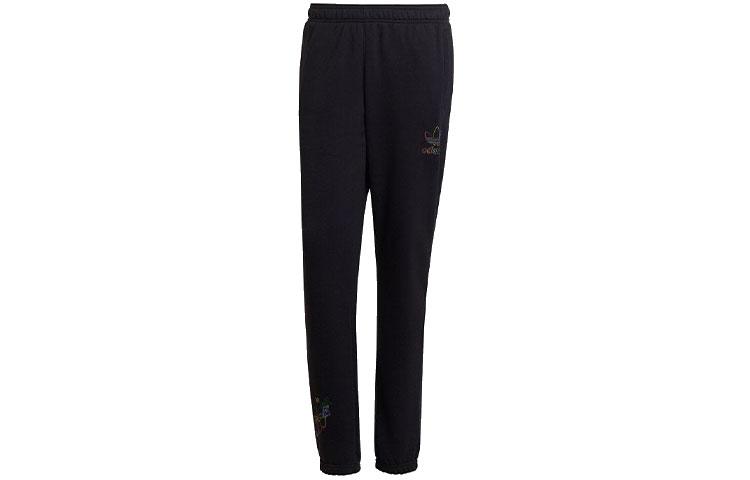 Adidas Originals X Disney Adidas Originals X Disney Knitted Sweatpants Men s Black Moderate Cuffed Pants HF4926 S