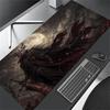 Anime Girl XL Gaming Mouse Pad Stitched Edge Non-Slip Rubber Base Large Desk Mat For PC Laptop Gamer Mouse Pads Playmat Rug