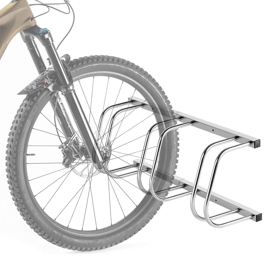 KADAX Steel Silver Bicycle Stand