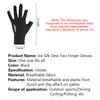Ice Silk Halffinger Cycling Gloves For Men And Women Outdoor Sports Fitness Driving Fishing Highelastic Comfortable