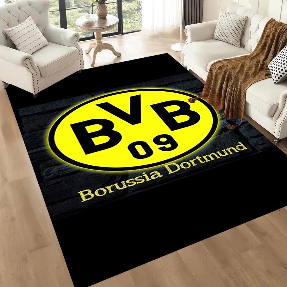 Borussia Dortmund Floor Mat Perfect For Dining Room Decorate Room Dormitory Kitchen Antislip Carpet Anime Office Decor Wedding Party Gift