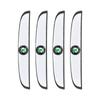 4pcs Car Door Anti-Collision Strip Rearview Mirror Protection Sticker for Skoda Fabia Kodiaq Kamiq Superb Yeti Octavia Enyaq Rapid Karoq Derivati