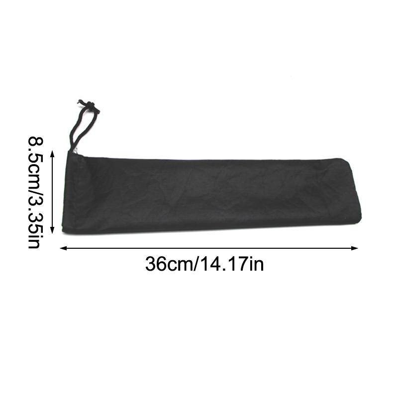 Geantă Nunchucks Geantă universală durabilă, neagră, cu șnur, Geantă de depozitare pentru Nunchucks din oțel inoxidabil, din aliaj de aluminiu, luminos