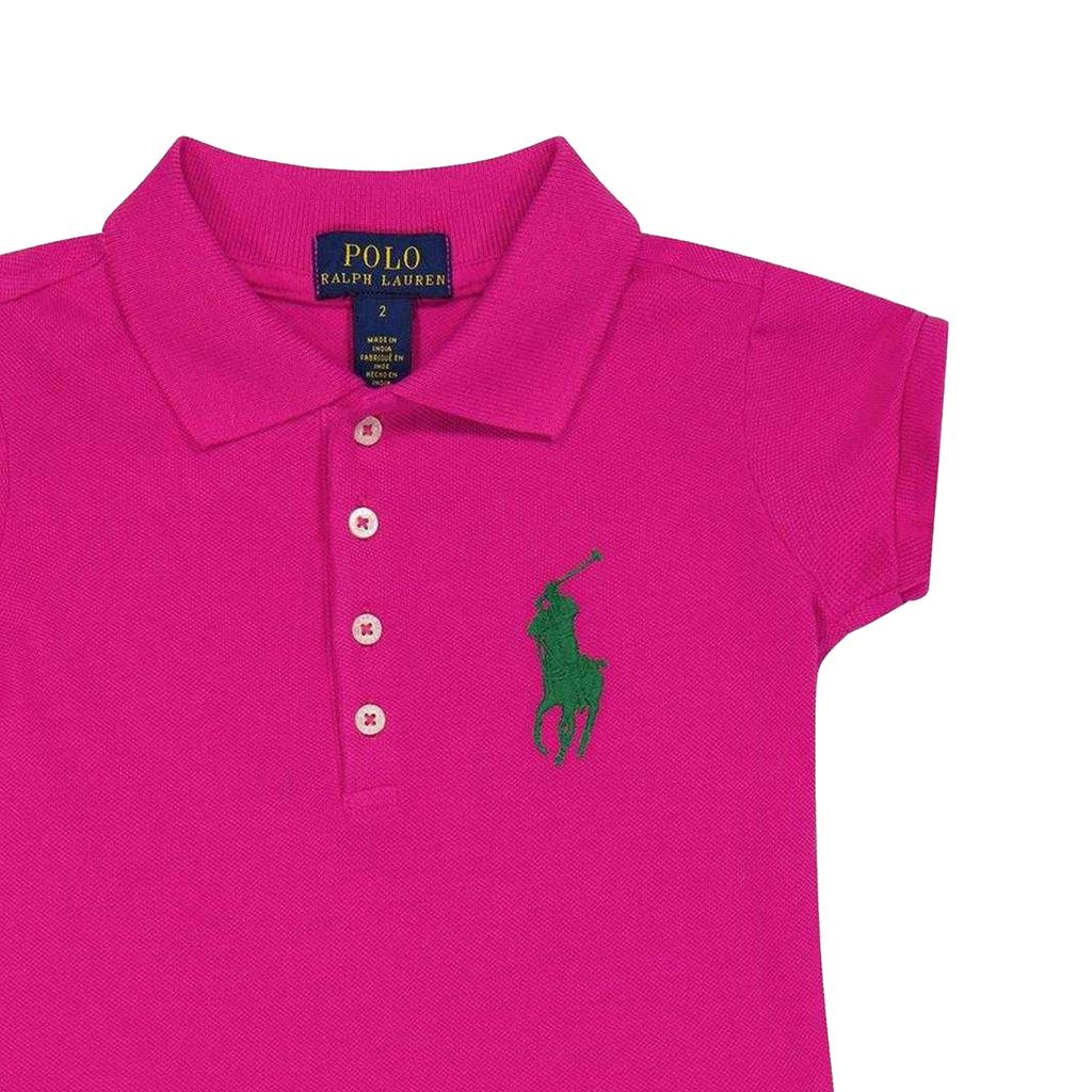 Ralph Lauren Girls Mini Polo Shirt Dress
