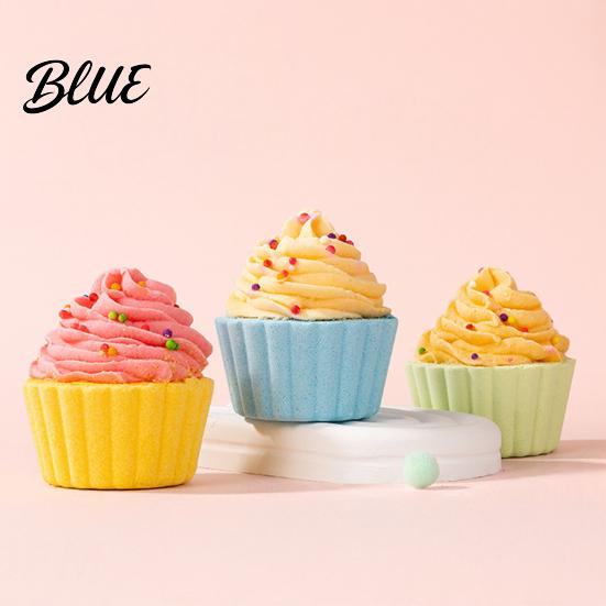 Cake Bath Bombs Cupcake Salt Plants Extract Essential Oils Handmade Fizzes Scent Balls Dry Skin Moisturizing Shower Ball Relaxation Spa Gift Kids