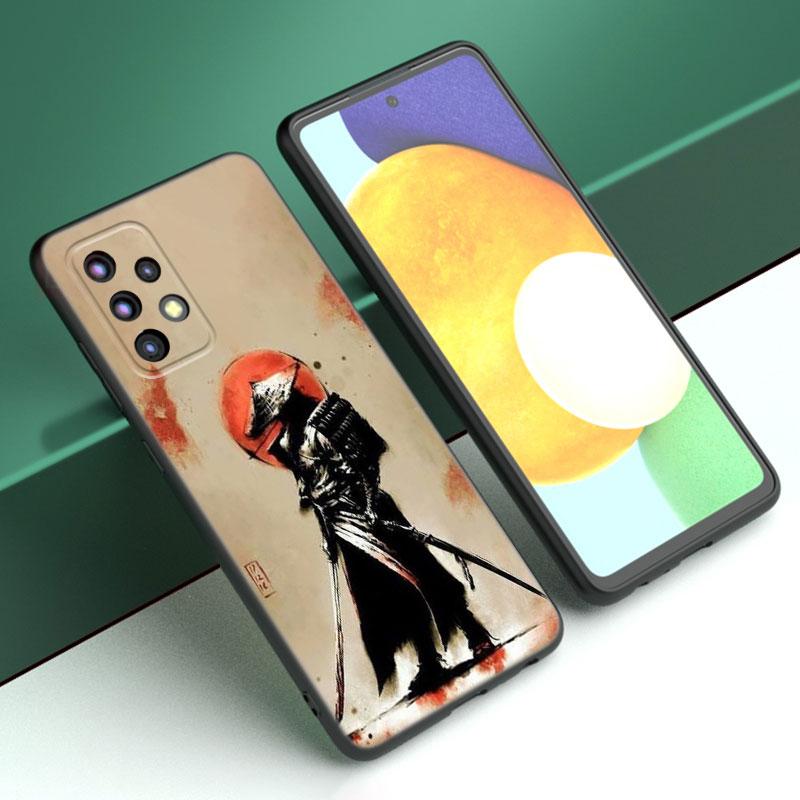 Japanese Samurai Art Phone Case For Samsung A04 A21 A30 A50 A52 S A13 A14 A22 A23 A32 A53 A73 5G A11 A12 A31 A33 A51 A70 A71 A72