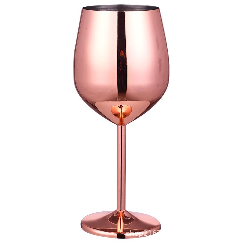 Stainless Steel Champagne Glasses Red Wine Glasses Cocktail Glasses Tall Champagne Glasses Red Wine Glasses Plated Wine Glasses