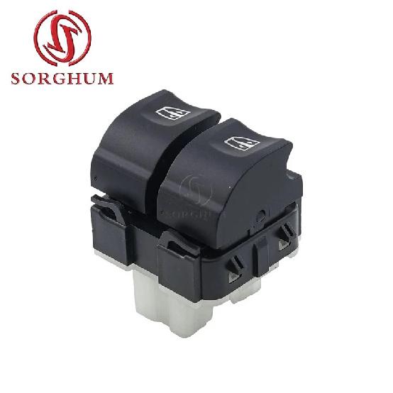 Sorghum 254118044R Double Power Window Control Switch Button For Renault Trafic Clio MK IV 2013-2017 254117873R Car Accessories