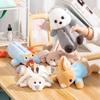 Cute Plush Forest Animal Pencil Bags Creative Kawaii Stationery Storage Bag For Kids Great Gift Pencil Case