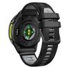 22mm silikonový řemínek pro Garmin Forerunner 970 965 955 Solar 945 935 745 Dvoubarevný sportovní řemínek náramek doplňky