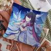Genshin Impact Columbina Decorative Room Aesthetics Pillow Case Home Decor Bedroom Sofa Bed Couch Pillow Cover x
