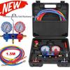 R134, R22, R410, R600 AC Refrigerant Charging Gauge Set