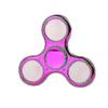 Alloy Metal Fingertip Electroplating Luminous Spinning Top Decompression Toypurple-MXBC