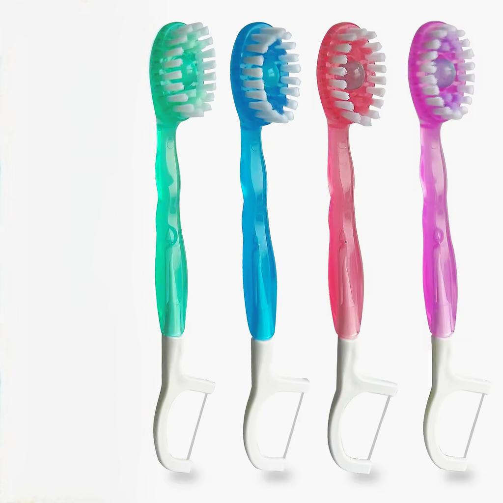 5-In-1 Travel Toothbrush Set Disposable Toothbrushes Portable for Teeth