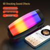 Colorful Bluetooth Outdoor Speaker with Subwoofer - High Volume, Portable Mini 1202