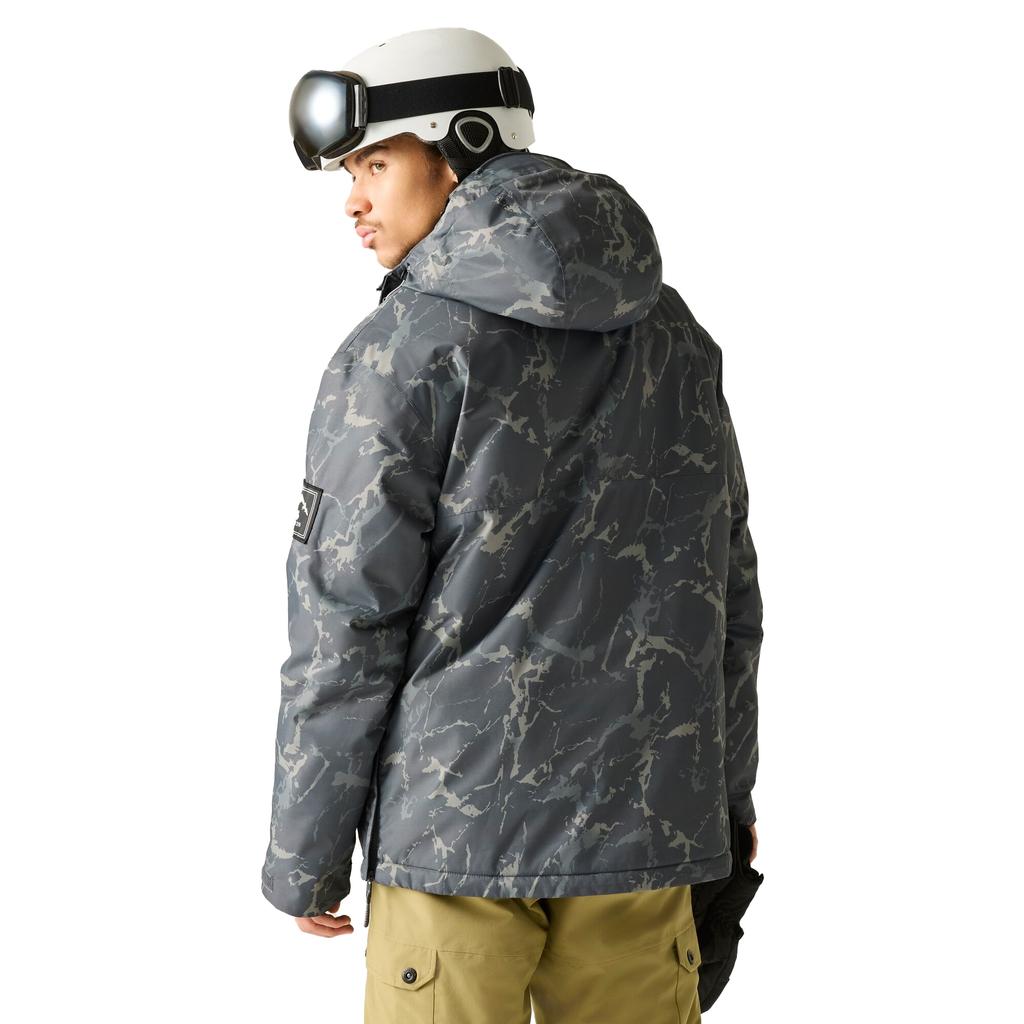 Mens Freeride III Cracked Overhead Ski Jacket