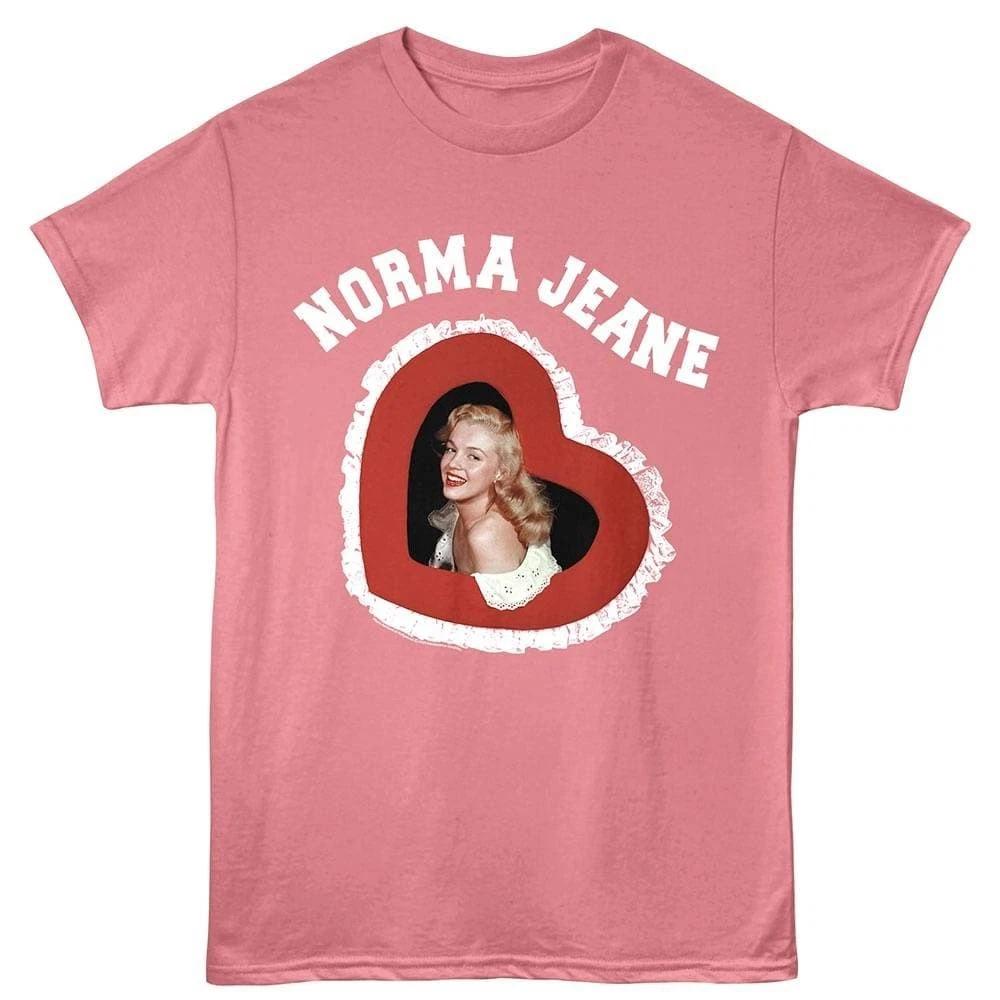 Marilyn Monroe Norma Jeane Heart Men s T Shirt S