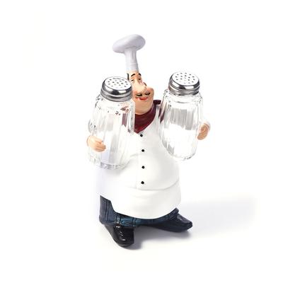 Niedliche Chef-Statue, Figurine, Ornamente, Vintage, Heimdekoration, Küche, Restaurant, Kunstharz, Kunsthandwerk #A