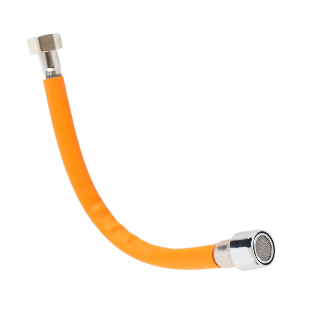 Wasserhahn-Verlängerungsrohre Spritzwassergeschützt Flexibel 360 Grad Drehung Wasserhahn-Verlängerung Universelle G1 2 Schnittstelle