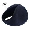 Men Winter Ear Warmers Unisex Earmuffs Thick Plush Protection Windproof Anti-slip Back-on Style Firm Stitching Commuting Outdoor Skiing Decorative