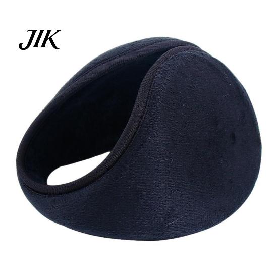 Men Winter Ear Warmers Unisex Earmuffs Thick Plush Protection Windproof Anti-slip Back-on Style Firm Stitching Commuting Outdoor Skiing Decorative