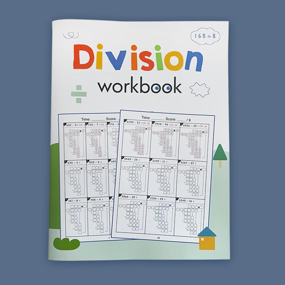 Multiplication and Division Math Improvement Exercises Notebook Daily Practice  Early Learning