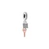Pavé Lock And Key Pendant Women Jewelry Silver 788682C01