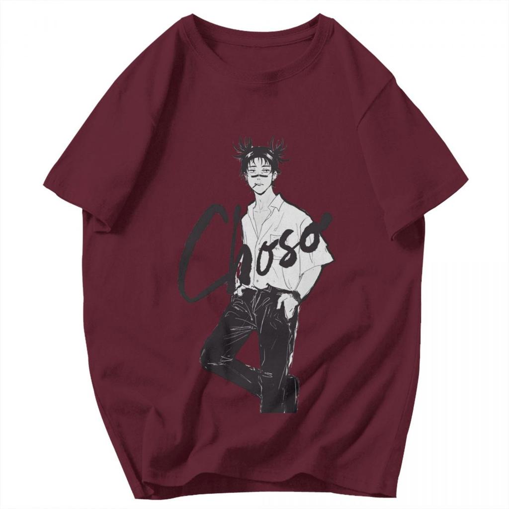 Men T Shirt Jujutsu Kaisen Choso Graphic Fans Gifts Idea Y2K Graphic Crewneck Unisex Clothes T Shirts