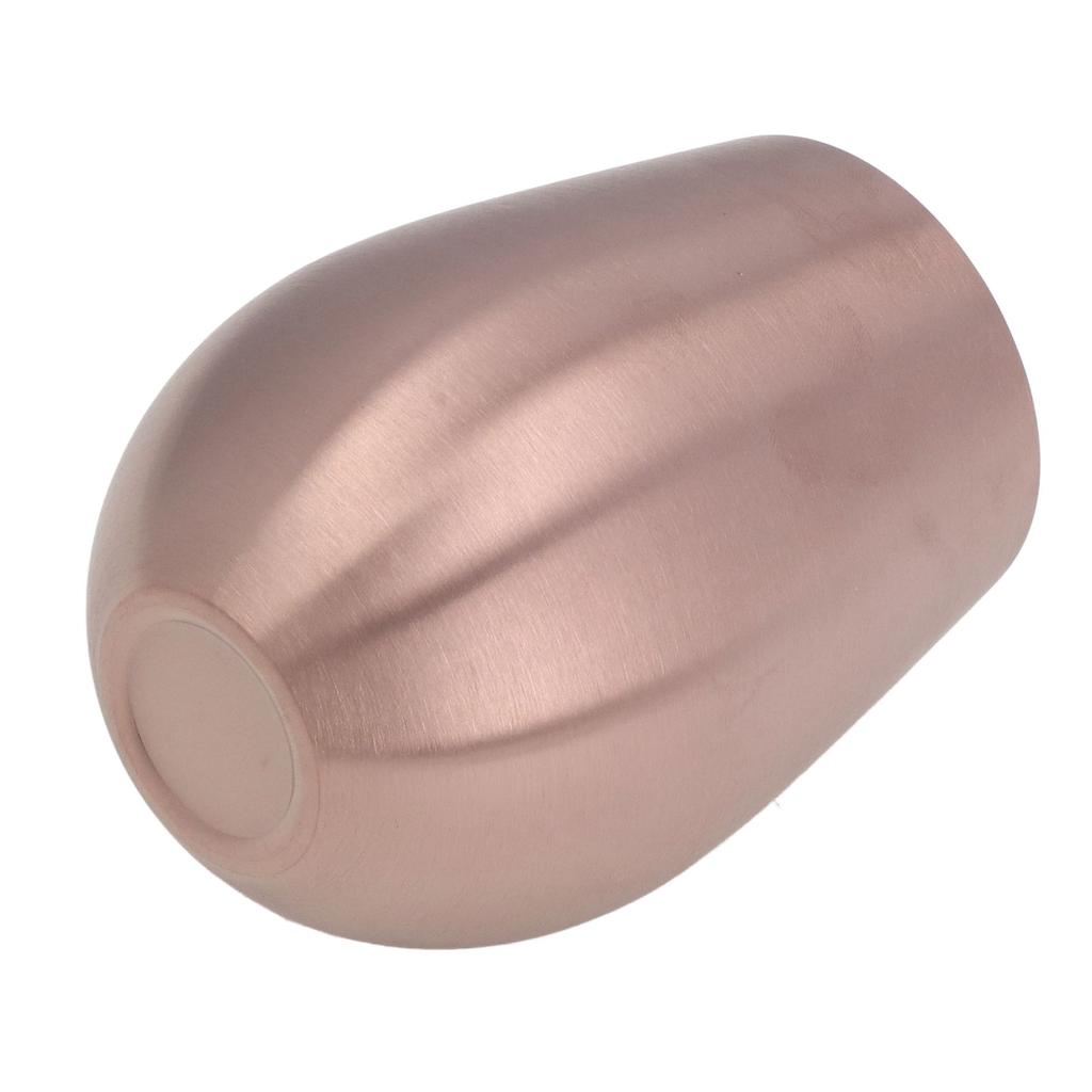 500ml Sommer Edelstahl Bierkrug Rostfrei Einwandig Bierkrug für Bar und Gastronomie Roségold